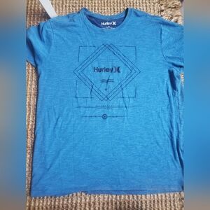 Hurley Blue Men's T-Shirt Size XL Washed But Not Warn